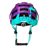 Casco Bicicleta Enduro Euphoria Purple/Blue Trip
