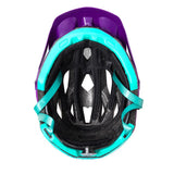Casco Bicicleta Enduro Euphoria Purple/Blue Trip