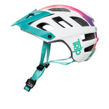 Casco Bicicleta Enduro Euphoria White/Turquoise Trip