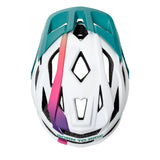 Casco Bicicleta Enduro Euphoria White/Turquoise Trip