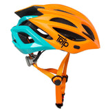 Casco Bicicleta MTB Trip Delirium Orange/Blue Talla M