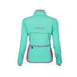 Cortaviento Turq/Pink Trip