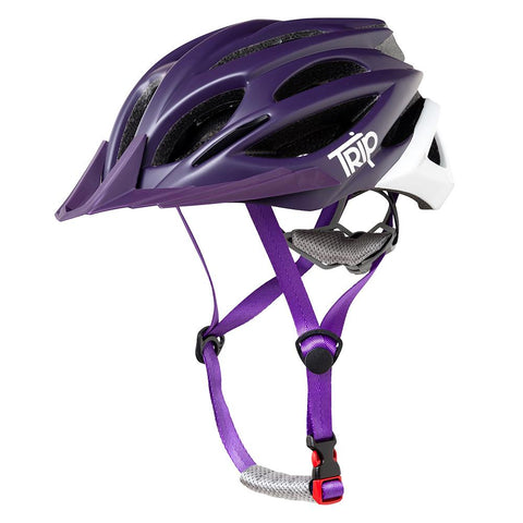 Casco Bicicleta Mtb Trip Purple Talla M