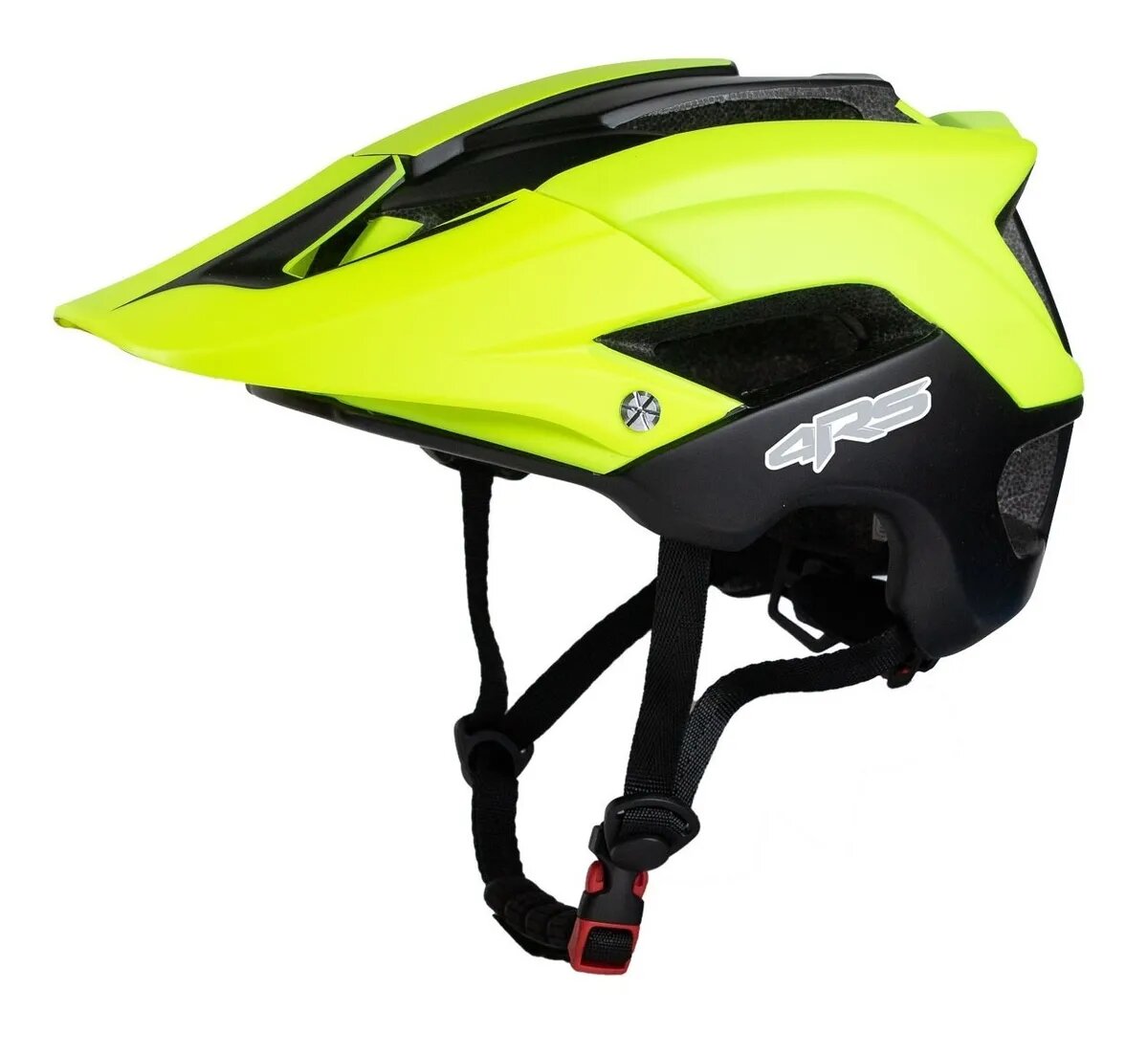 Casco Bicicleta 4rs Enduro Blk Yellow Kayu